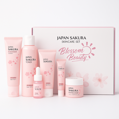 Sakura Glow – Soin Éclat Hydratant & Revitalisant